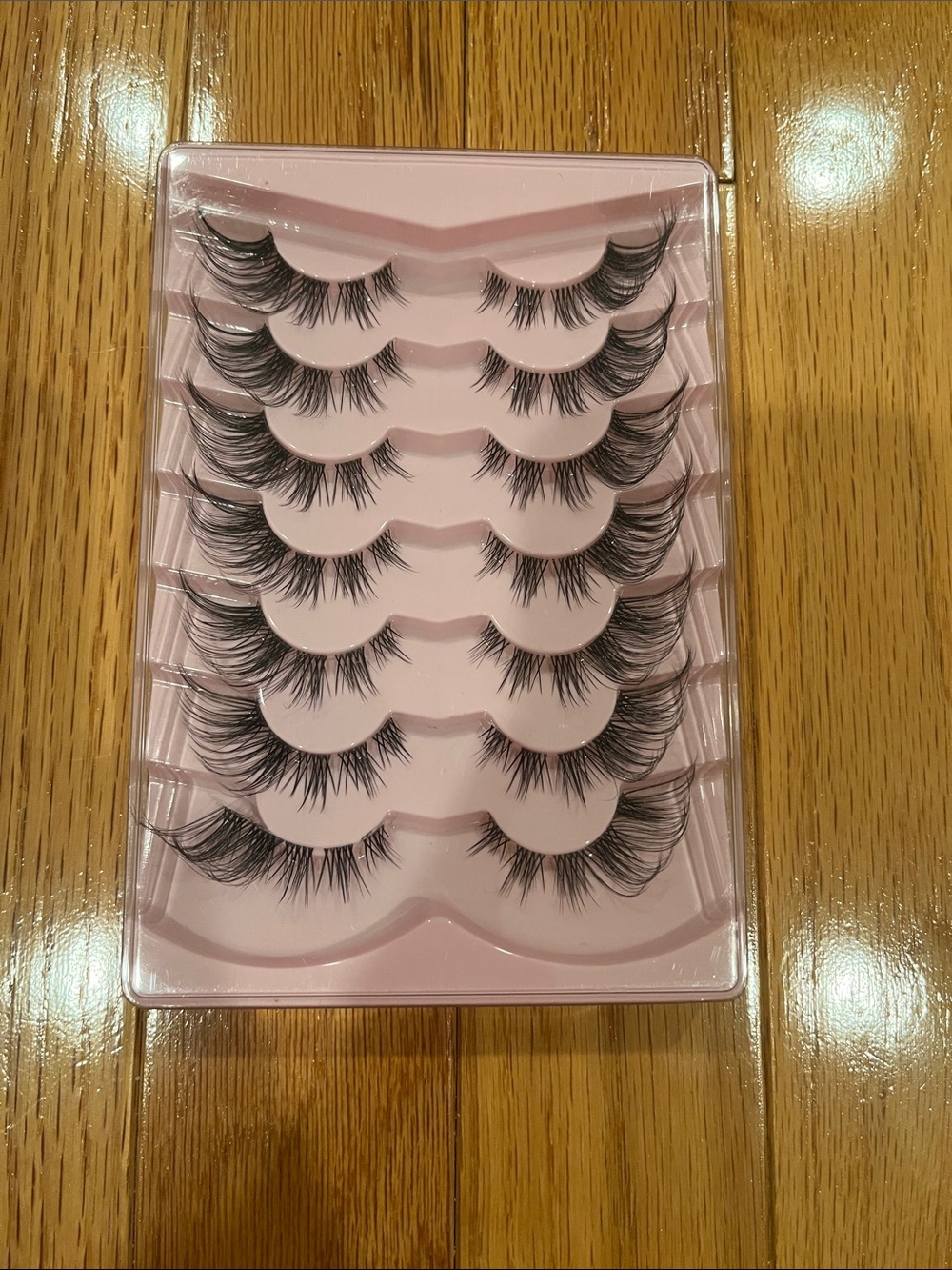 Set of Six False Eyelash Pairs - Black
